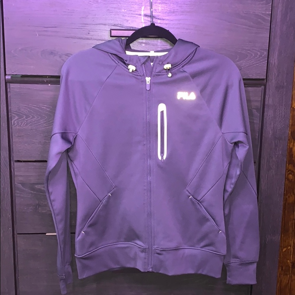 Fila sport hodded zip up
